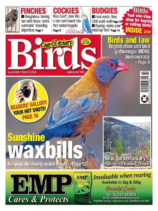 Title details for Cage & Aviary Birds by Kelsey Publishing Ltd - Available